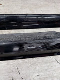 01-06 BMW E46 M3 Rocker Panel Side Skirts OEM Carbon Black *Scratches*