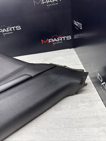 08-13 BMW E92 M3 Original Black Interior Rear Left Driver Door Card Panel