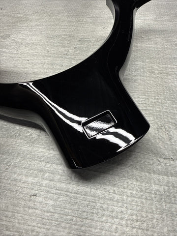 NEW BMW E46 M3 01-06 Steering Wheel Lower Trim High Gloss Black OEM Finish
