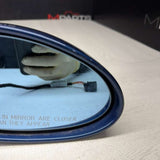 2001-2006 BMW M3 E46 Door Mirror Right Side View Topaz Blue OEM Used