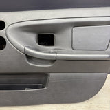 95-99 BMW E36 M3 Sedan Front Right Door Panel Card Black OEM