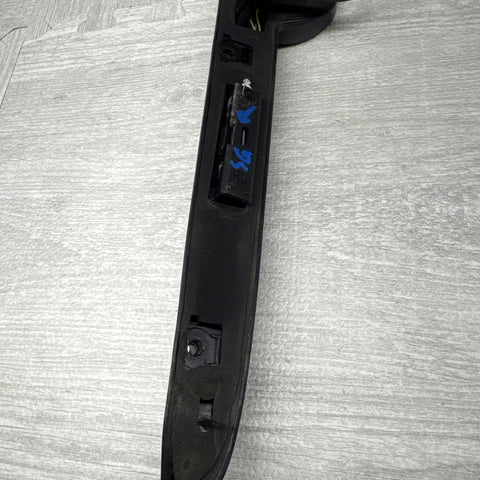 01-06 BMW E46 M3 Convertible Trunk Lid Grip Key Deck Handle Carbon Black