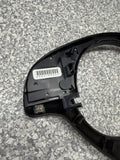 OEM 01-06 BMW E46 M3 Upper & Lower Steering Wheel Trim Cover Plate Black