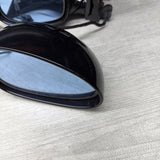 01-06 BMW E46 M3 Side View Door Mirrors Pair Painted Carbon Black *Notes*