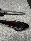 08-13 BMW E92 E93 M3 Fender Grilles Side Marker Lights Chrome OEM Factory