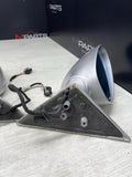 01-06 BMW E46 M3 Side View Door Mirrors Pair Alpine White