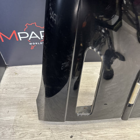 01-06 BMW E46 M3 Right Passenger Fender Carbon Black Painted *Ding*