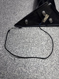 2006-2008 BMW E63 E64 M6 Door Left Driver Mirror Sapphire Black *Broken Glass