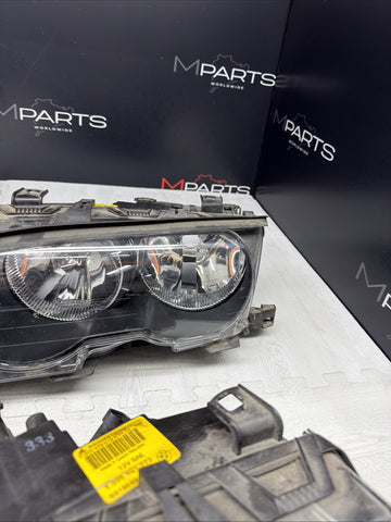 02-06 BMW E46 M3 ORIGINAL Halogens Headlights Stock *Notes*