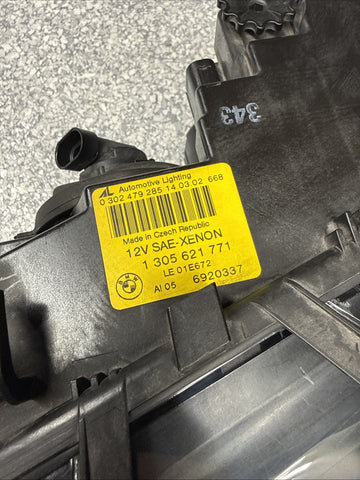 02-06 BMW E46 323CI 325CI M3 Left Driver Bixenon Headlight 1305621771 OEM