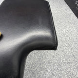 01-06 BMW E46 M3 Center Console Armrest Arm Rest Black Leather *Notes*