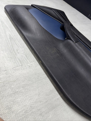 96-02 BMW Z3 M Z3M Front Passenger Right Door Card Panel Cover Trim Estoril Blue