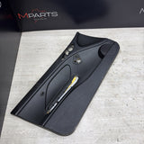 01-06 BMW E46 M3 FRONT DRIVER LEFT SIDE DOOR PANEL CARD BLACK OEM
