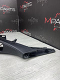 Black Leather Center Console Trim 13-16 BMW F06 M6