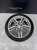 OEM BMW F10 F13 Front Wheel Rim 19x8.5 ET33 M Double Spoke Style 351 Silver