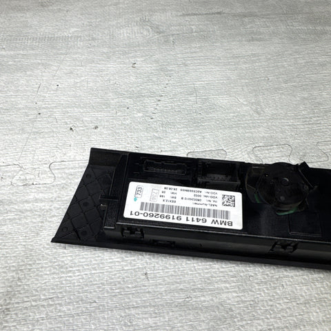 OEM BMW E90 E91 E92 E93 M3 328 335 A/C Climate Control Switch Panel Black