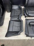 MBMW E64 M6 08-10 CONVERTIBLE FRONT REAR LEATHER SPORT SEAT BLACK DOOR CARDS