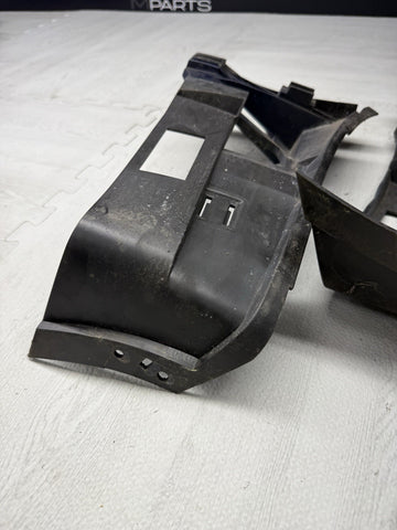01-06 BMW E46 M3 FRONT BUMPER COVER GUARDS BRACKETS 2695247
