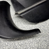 01-06 BMW E46 M3 Left Right Kick Dead Pedals Covers Trims Panels Genuine Black