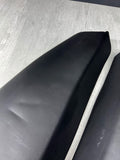 08-13 BMW E92 M3 Rear Pair Seat Side Bolsters Novillo Leather Black
