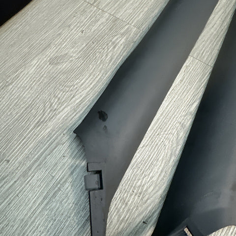 98-02 BMW Z3 M Roadster Front Interior A- Pillar Column Covers Trim Gray