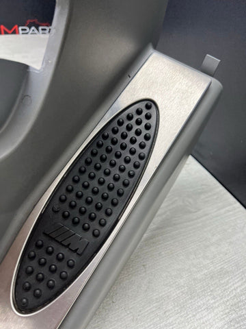 01-06 BMW E46 M3 GREY GRAY DEAD PEDAL KICK PANEL COVER 7902400