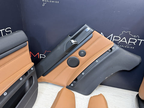 07-13 BMW E92 335 Coupe Original Saddle Brown Interior Seats Complete Heated
