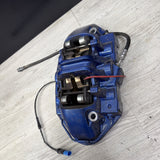 21-26 OEM BMW G80 G82 M3 M4 Front Driver Side Brake Caliper Brembo Blue