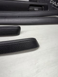 08-13 BMW E92 E93 M3 Interior Trim Set Carbon Leather OEM *Notes*