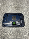 01-06 BMW E46 M3 Rear Fuel Gas Tank Flap Filler Lid Cover Cap Topaz Blue OEM