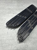 01-06 BMW E46 M3 Left Right Fender Vent Grilles Grills Trims Chrome Genuine OEM