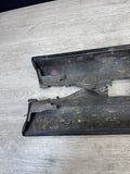 01-06 BMW E46 M3 Rocker Panel Side Skirts OEM Carbon Black *Notes*