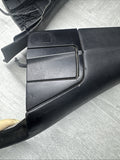 01-06 BMW E46 M3 CONVERTIBLE REAR INTERIOR QUARTER TRIMS COVERS PANELS BLACK