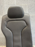 BMW F82 M4 Coupe 15-20 Right Rear Back Seats Black Leather Back Rest Backrest