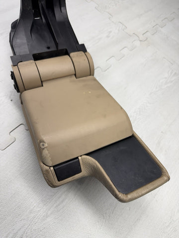 1999-2006 BMW E46 330CI M3 Center Console Armrest Arm Rest Carrier Beige OEM