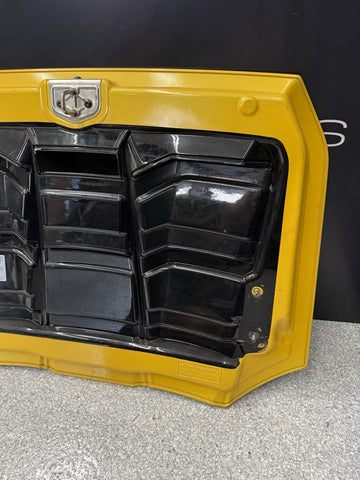 16-24 Lamborghini Huracan Spyder Rear Engine Hood Bonnet Yellow