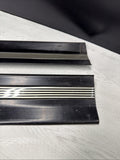 96-99 BMW E36 M3 Coupe Door Sills Trims Pair Black OEM