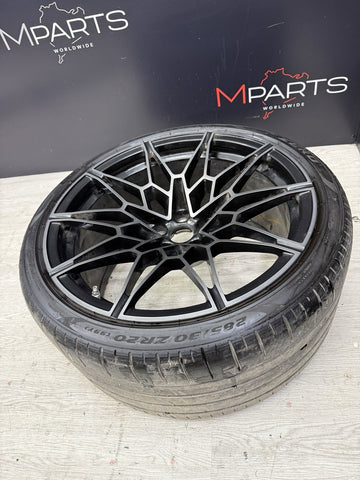 OEM 20” BMW G82 G83 G80 M3 Rear Wheel Rim 826M 20x10.5