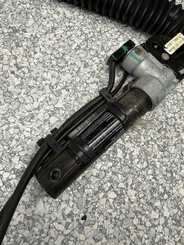 01-06 BMW E46 325 330 M3 Left Driver Lower SeatBelt Seat Belt Buckle Tensioner