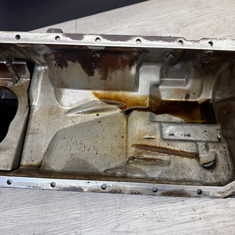 1996-2000 BMW E36 M52 S52 Z3 Oil Pan Engine Sump 323i 328i M3 M3.2 USED OEM ///M