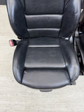 01-06 BMW E46 M3 Convertible Interior Front Heated Seats Black *Notes*