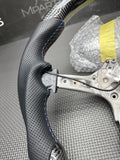 NEW 15-20 BMW F80 F82 F83 M3 M4 OHC LED Carbon fiber Steering Wheel