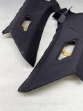 01-06 BMW E46 330CI M3 Coupe Rear C Pillars Trims Panels Black Pair OEM *Notes*