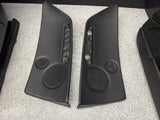 01-06 BMW E46 M3 Convertible Interior Heated Seats Nappa Black Set Complete