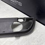 01-06 BMW E46 CONVERTIBLE REAR SEAT ROLLOVER BAR TRIM COVER 8204279 OEM BLACK