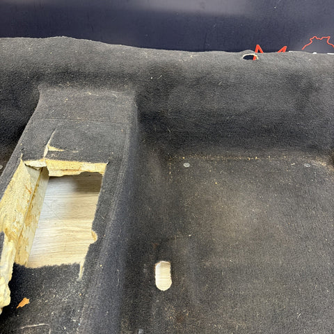 01-06 BMW E46 M3 OEM Coupe 2dr Rear Black Floor Carpet Interior *Notes*