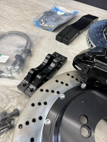 08-13 BMW E90 E92 E93 M3 BREMBO Big Brake Kit Calipers Rotors Set NEW Plug Play
