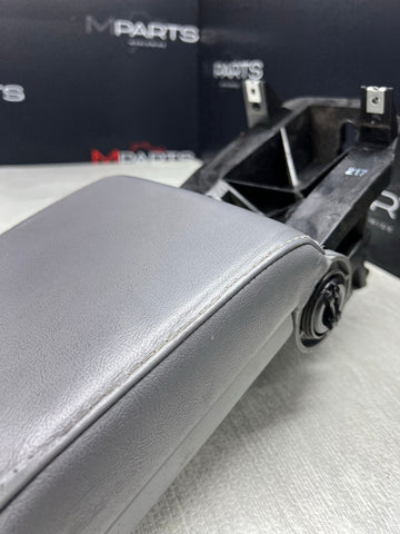 2001-2006 BMW E46 M3 Center Console Armrest Arm Rest Grey