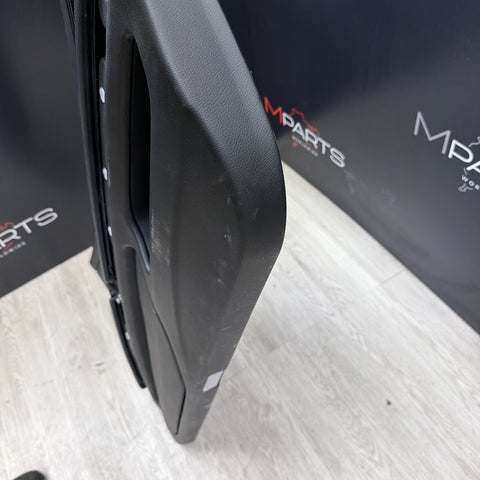 08-13 BMW E92 M3 Original Black Interior Front Right Passenger Door Card Panel