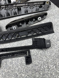 01-06 BMW E46 M3 Convertible Interior Armrests Trim Set Titan Shadow Grey